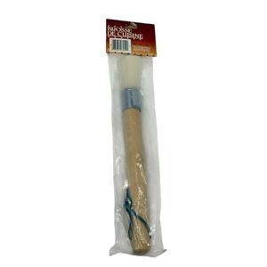 Vintage Kitchen Brush Basting Pastry New Old Stock Wood Handle BROSSE DE CUISINE